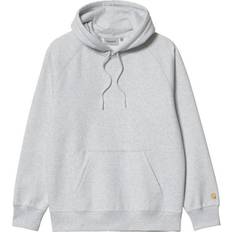 Carhartt hooded chase Carhartt Hooded Chase Sweatshirt - Ash Heather