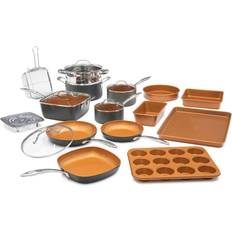 Cookware Gotham Steel Professional Cookware Set with lid 20 Parts