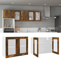 Mobili a Parete vidaXL Hanging Brown Wall Cabinet