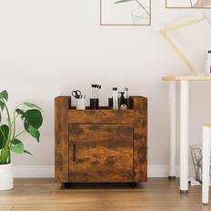 vidaXL Kontorvogn 60 x 45 x 60 cm Konstrueret Træ Skrivebord
