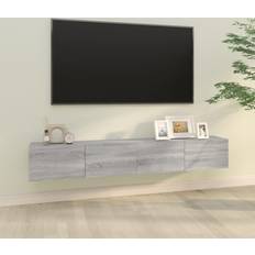 Væg tv bord vidaXL grey sonoma 2x TV Bench