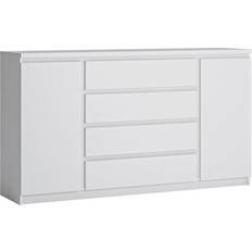 Plastique Buffets Furniture To Go Fribo 2-Door 4-Drawer White Buffet 165.4x92.9cm