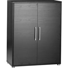Furniture To Go Black Shelves Furniture To Go Prima 2-Door Book Shelf