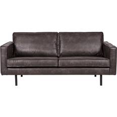 Nahka Sohvat BePureHome Rodeo Sofa 2.5 in Musta