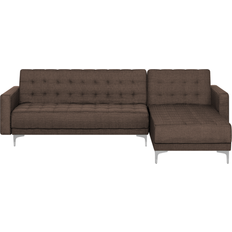 Beliani Mørkebrun Sofa