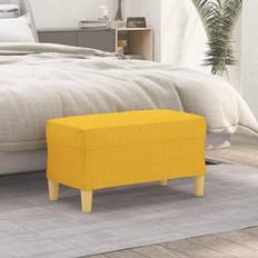 Jaune Banquettes vidaXL ljusgul Banquette