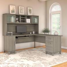 Furniture Bush 72" W L-Shaped Writing Desk