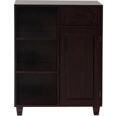 Teamson Home Catalina Dark Espresso Storage Cabinet