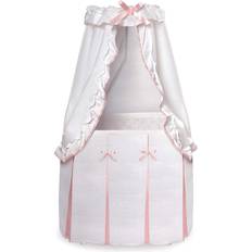 Majesty Rocking Baby Bassinet with Bedding Pad & Storage
