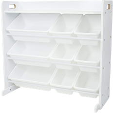 Metallo Scatole portaoggetti Humble Crew Storage Organizer for Children with Shelf & 9 Baskets