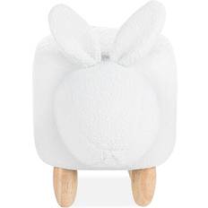 Beliani Fabric Nursery Pouffe