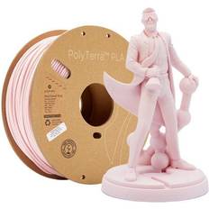 Polymaker 70868 PolyTerra PLA Filamento per stampante 3D Plastica PLA 2.85 mm 1000 g Rosa (opaco) Rosa pastello 1 pz