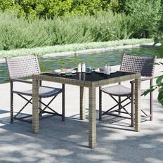 vidaXL havebord polyrattan