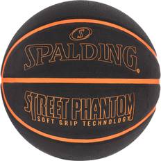 Black Basketballs Spalding Phantom Ball, Unisex black Basketball Black