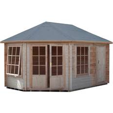 Small Cabins Shire Rowney Corner Log Cabin (Building Area )