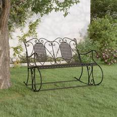 vidaXL 94 Rocking Bench