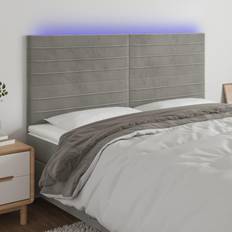 vidaXL headboard with LED light Kopfteil 200cm