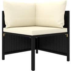 vidaXL hjørnesæde hynder polyrattan Modulsofa