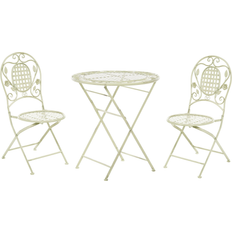 Metal Bistro Sets Garden & Outdoor Furniture Beliani Garden Bistro Set