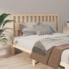 vidaXL De Cama Madera Maciza De Pino 155.5x4x100 cm - Marrón Cabecero