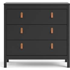 Furniture To Go Barcelona Matt Black Commode 82.1x79.7cm