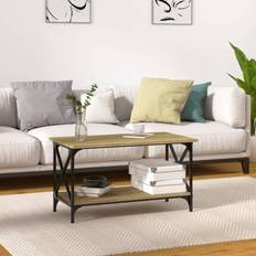 Irons Coffee Tables vidaXL Sonoma Brown Coffee Table 45x45cm