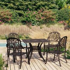 Garden & Outdoor Furniture vidaXL 5 Piece Bistro Set