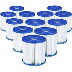 Bestway pool filter Samuel Alexander 12 x Type I Type 1 Bestway Pool Filter Cartridge (8x9cm)