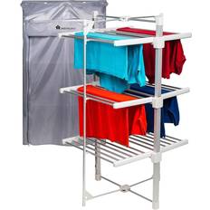 Electric Heated Clothes Airer Drying Rack with Free Zip Cover