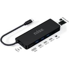 Sí - USB 3 Concentradores USB Nilox NXDSUSBC04 4k HDMI