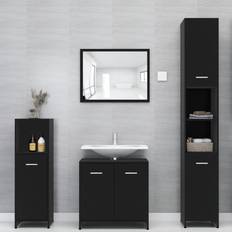 Bathroom vanity vidaXL Bathroom Furniture Set