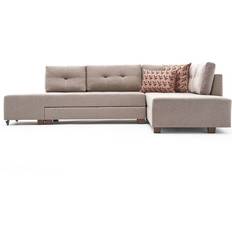 LOTO LIVING Manama Corner Bed Sofa 3-seter