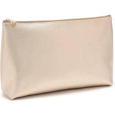 Victoria Green 'Mia' Large Makeup Bag Gold