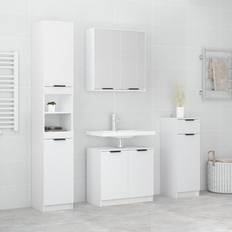 vidaXL 4 Piece Bathroom Set