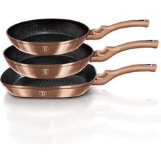 Berlinger Haus Padelle Metallic Line Rose Gold Edition 3 Pezzi Set di pentole