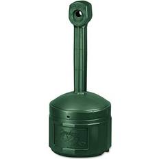 Justrite Original Smoker s Cease-Fire 16 Quart Polythylene Cigarette Butt Receptacles Forest