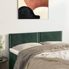 Grøn Sengerammer vidaXL 2 stk. 72x5x78/88 Sengeramme