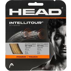 Badmintonsaiten Head Racket Intellitour Hybrid 12 M Tennis Single String White 1.30