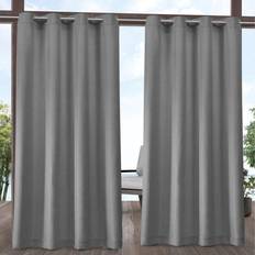 Gardiner & Tillbehör Exclusive Home Curtains Inomhus/utomhus solid Cabana genomföring topp