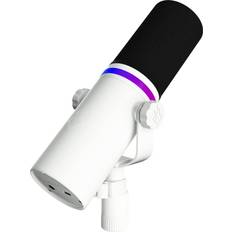 Usb mic Mic Light -mikrofoni, USB-C, valkoinen/musta