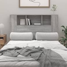 vidaXL sonoma-eg Sengegavl 120cm