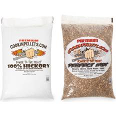 Wood pellets 40 lb bag Premium Hickory Grill Smoker Smoking Wood Pellets, 40 Pound Bag Bundle Perfect Mix