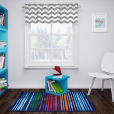 Blackout Valances Thermaback Blackout Wavy Chevron