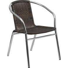 Patio Chairs Flash Furniture TLH-020-GG Stacking Armchair