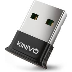 Bluetooth Adapters Kinivo BTD-400 USB Bluetooth Adapter for PC (Bluetooth 4.0 Low Energy Compatible with Windows Raspberry Pi Linux)