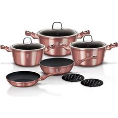 Töpfe & Pfannen Berlinger Haus 10-Piece Kitchen I-Rose Collection Set mit Klappe