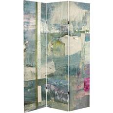 Oriental Furniture Double Sided Mineral Room Divider 47.2x71"
