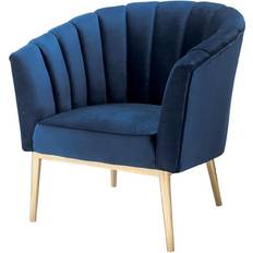 Blue Armchairs Acme Furniture Colla Collection 59815 Armchair