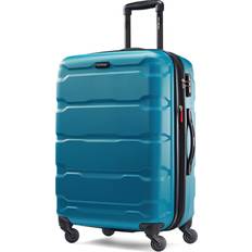 Samsonite 4 Wheels Luggage Samsonite Omni PC 24-Inch Spinner Suitcase Caribbean