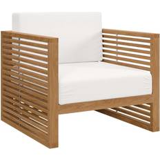 Natural Patio Chairs modway Carlsbad Collection EEI-5606-NAT-WHI